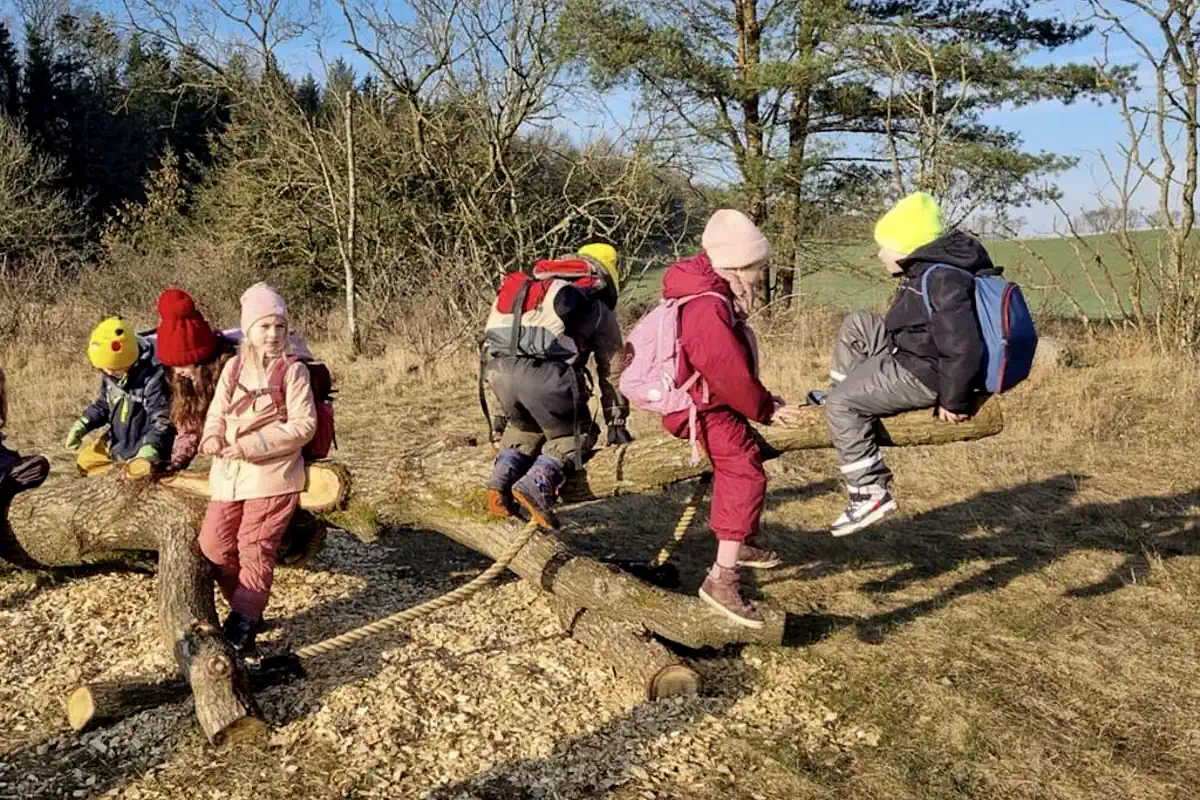 Elever ude i naturen, Grænseegnens Friskole